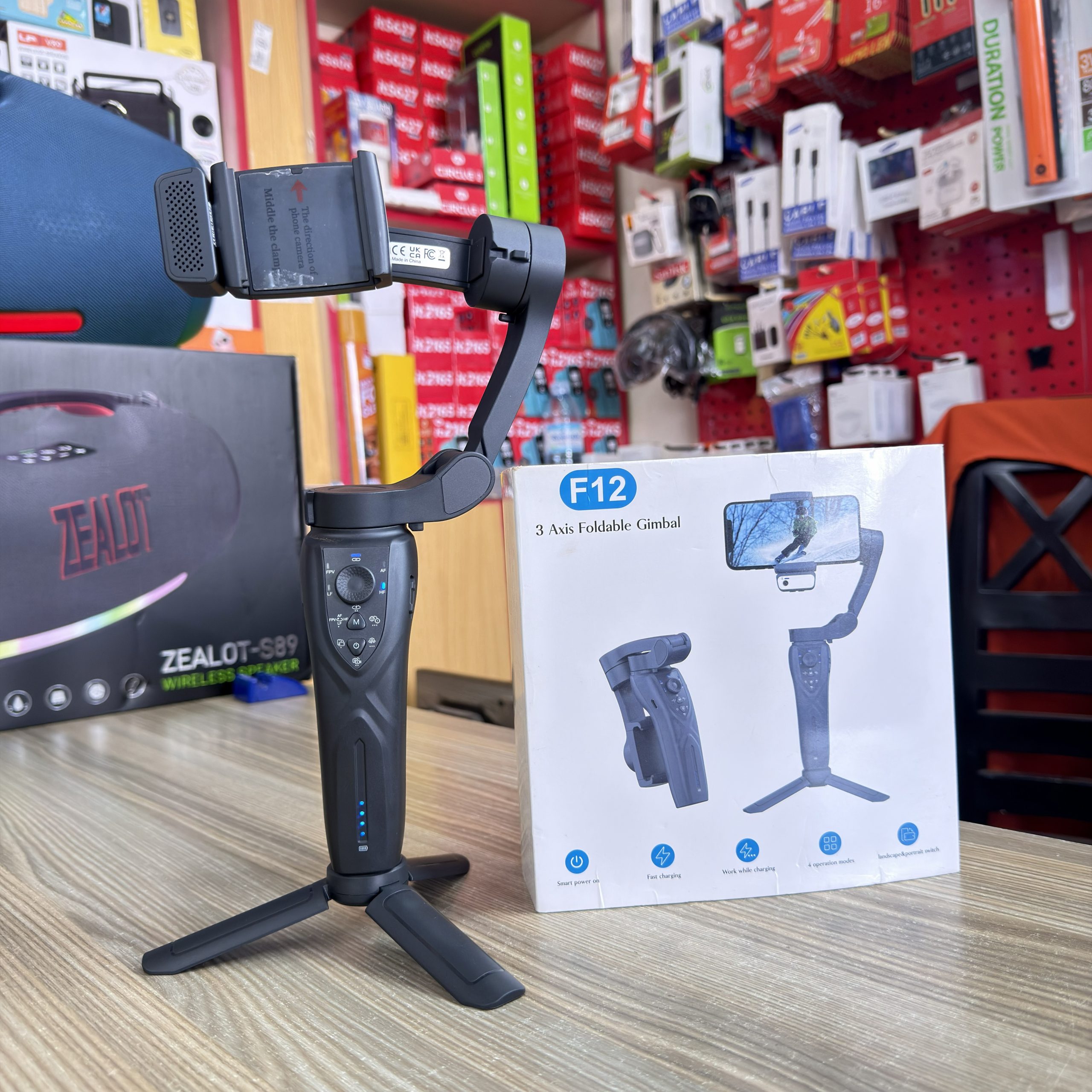 F12 3 Axis Foldable Gimbal - Image 3